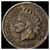 1908-S Indian Head Cent NICELY CIRCULATED