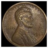 1922 No D Lincoln Wheat Cent NICELY CIRCULATED