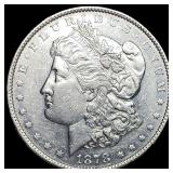1878 Silver Morgan Dollar CLOSELY UNCIRCULATED