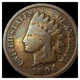 1894 Indian Head Cent NICELY CIRCULATED
