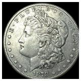 1878-CC Silver Morgan Dollar CLOSELY UNCIRCULATED