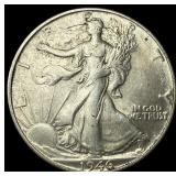 1946-S Silver Walking Liberty Half Dollar  CLOSEL