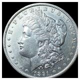 1891-S Silver Morgan Dollar CLOSELY UNCIRCULATED
