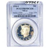 1994-S Kennedy Half Dollar PCGS PR69 DCAM