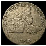 1858 Flying Eagle Cent ABOUT UNCIRCULATED
