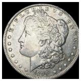 1890-CC Silver Morgan Dollar CLOSELY UNCIRCULATED