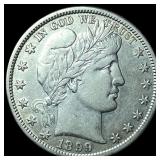 1899-S Silver Barber Half Dollar NEARLY UNCIRCULAT