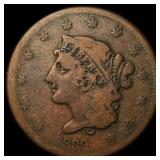 1839 Braided Hair Large Cent NICELY CIRCULATED