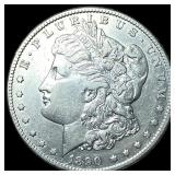 1890-CC Silver Morgan Dollar CLOSELY UNCIRCULATED