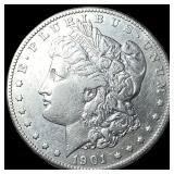1901-S Silver Morgan Dollar NEARLY UNCIRCULATED