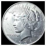 1934 Silver Peace Dollar UNCIRCULATED