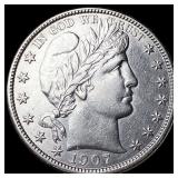 1907-O Silver Barber Half Dollar CLOSELY  UNCIRCU