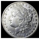 1884-S Silver Morgan Dollar CLOSELY  UNCIRCULATED