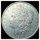 1901 Morgan Silver Dollar SUPERB GEM BU