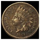 1861 Indian Head Cent CLOSELY UNCIRCULATED