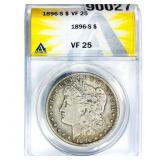 1896-S Morgan Silver Dollar ANACS VF25