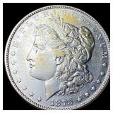1878 Silver Morgan Dollar NEARLY UNCIRCULATED