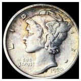 1920-D Silver Mercury Dime CLOSELY UNCIRCULATED