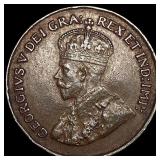 1921 Canada Bronze 1 Cent CLOSELY UNCIRCULATED