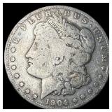 1904-S Silver Morgan Dollar NICELY CIRCULATED