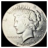 1935-S Silver Peace Dollar CLOSELY UNCIRCULATED