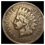 1868 Indian Head Cent LIGHTLY CIRCULATED