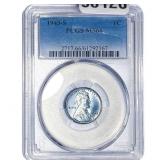 1943-S Wheat Cent PCGS MS66