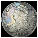 1819 Capped Bust Half Dollar ABOUT UNCIRCULATED