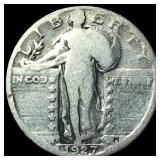 1927-S Silver Standing Liberty Quarter NICELY CIRC