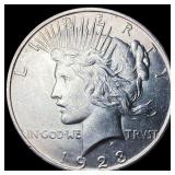 1923 Silver Peace Dollar UNCIRCULATED