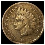 1867 Indian Head Cent LIGHTLY CIRCULATED