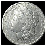 1894-O Silver Morgan Dollar LIGHTLY CIRCULATED