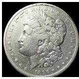 1890-CC Silver Morgan Dollar NEARLY  UNCIRCULATED