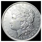 1901 Morgan Silver Dollar CLOSELY  UNCIRCULATED
