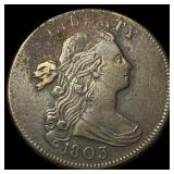 1803 Draped Bust Large Cent NEARLY  UNCIRCULATED