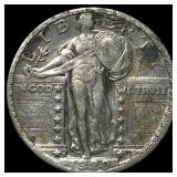 1920-S Silver Standing Liberty Quarter  CLOSELY U