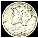 1926-S Silver Mercury Dime NEARLY  UNCIRCULATED