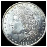 1884-O Silver Morgan Dollar GEM BU