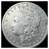 1896-S Silver Morgan Dollar LIGHTLY CIRCULATED