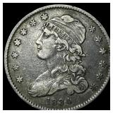 1834 Capped Bust Silver Quarter NEARLY UNCIRCULATE