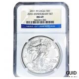 2011-W Silver Eagle NGC MS69