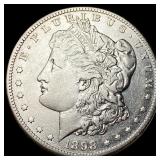 1898-S Silver Morgan Dollar NEARLY UNCIRCULATED