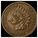 1886 Indian Head Cent CLOSELY UNCIRCULATED