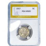 1917 Buffalo Nickel PGA MS65