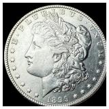 1899 Silver Morgan Dollar CLOSELY  UNCIRCULATED