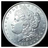 1878 Silver Morgan Dollar CLOSELY UNCIRCULATED