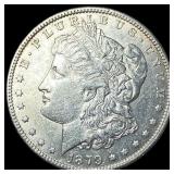 1879 Silver Morgan Dollar CLOSELY UNCIRCULATED