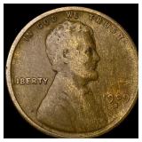 1909-S Lincoln Wheat Cent NICELY CIRCULATED