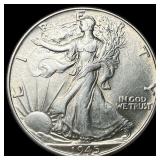 1945-S Silver Walking Liberty Half Dollar CHOICE A