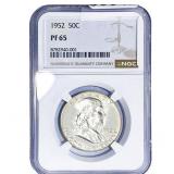 1952 Franklin Half Dollar NGC PF65